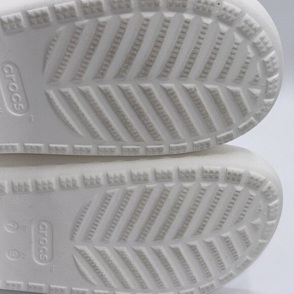 CROCS Classic Crocs Slide Slip-On Unisex Size M7 / W9 White - Picture 6 of 7
